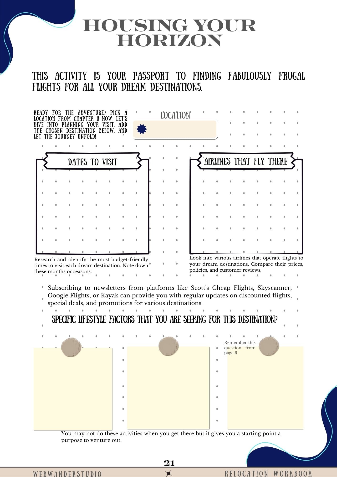 Relocation Guide Workbook