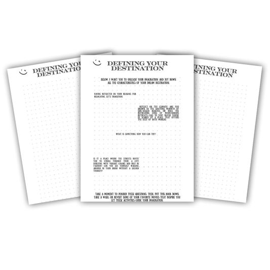 Free: Manifest Your Location — Printable Workbook Pages